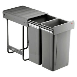 Wesco Built In Big Bio-Double Bin, 64L